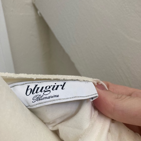 Blugirl blumarine White Sleeveless dress with Silver Embellishments - Picture 3 of 4